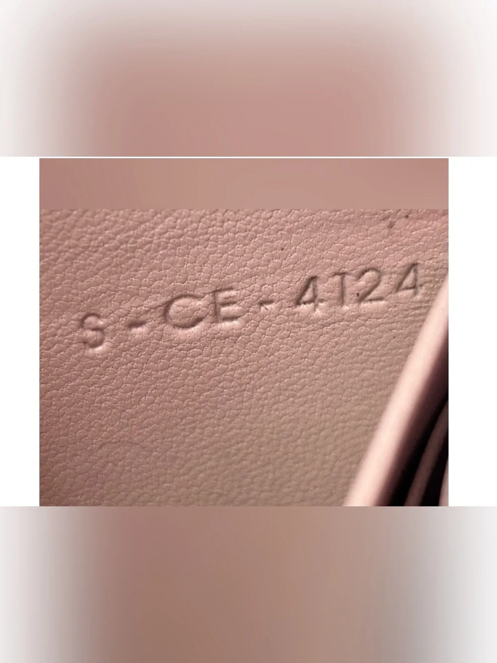 Celine 2013 Pink and Orange Continental Wallet W/COA